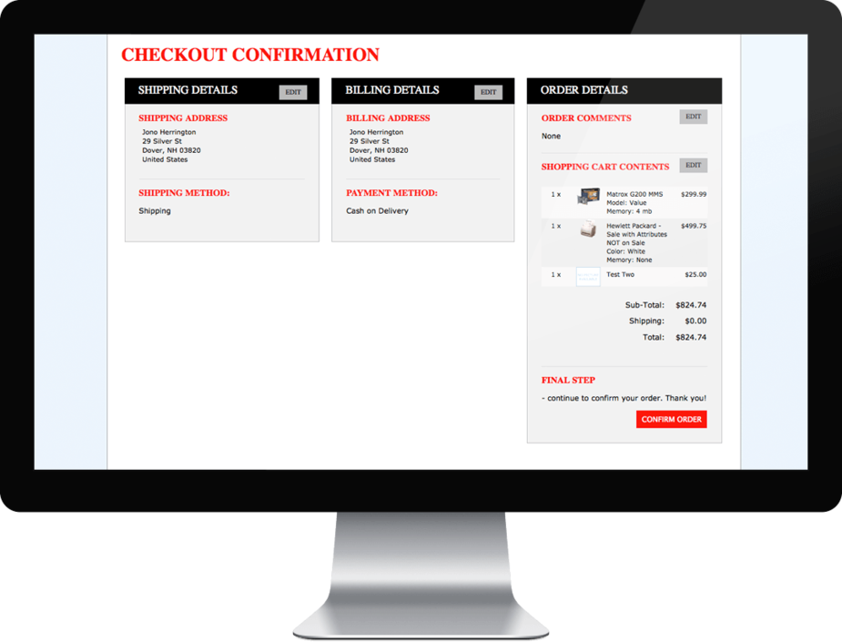 Fast and Easy Ajax Checkout for Zen Cart