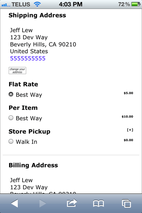 Fast and Easy Ajax Checkout for Zen Cart