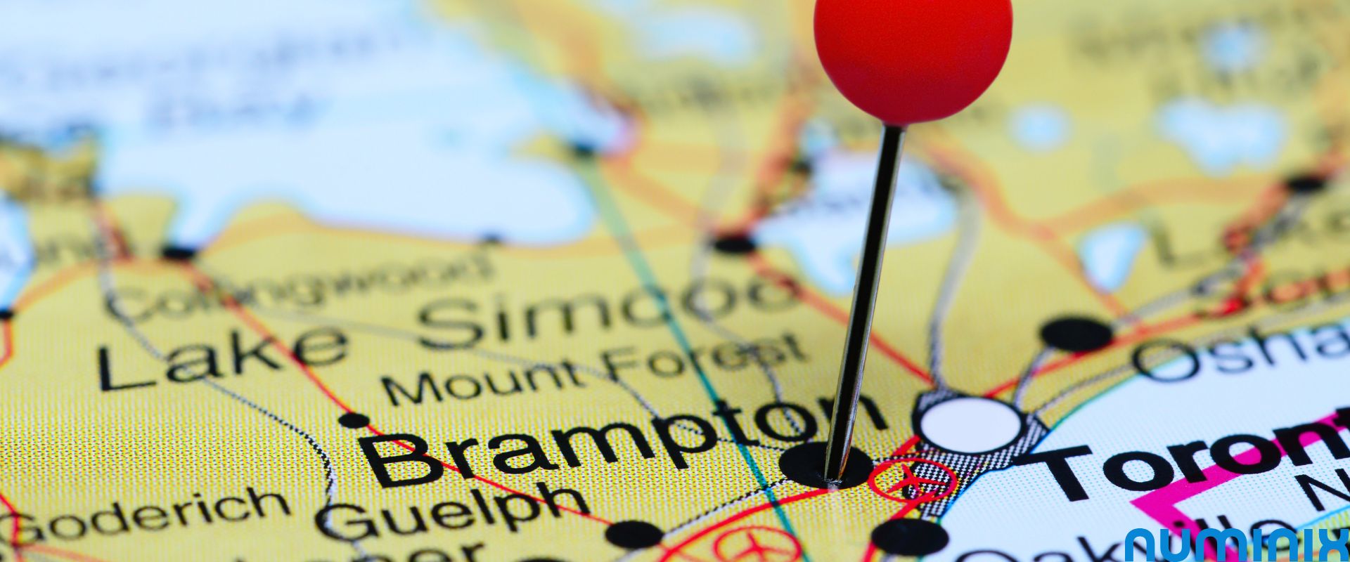 Brampton Ontario city view