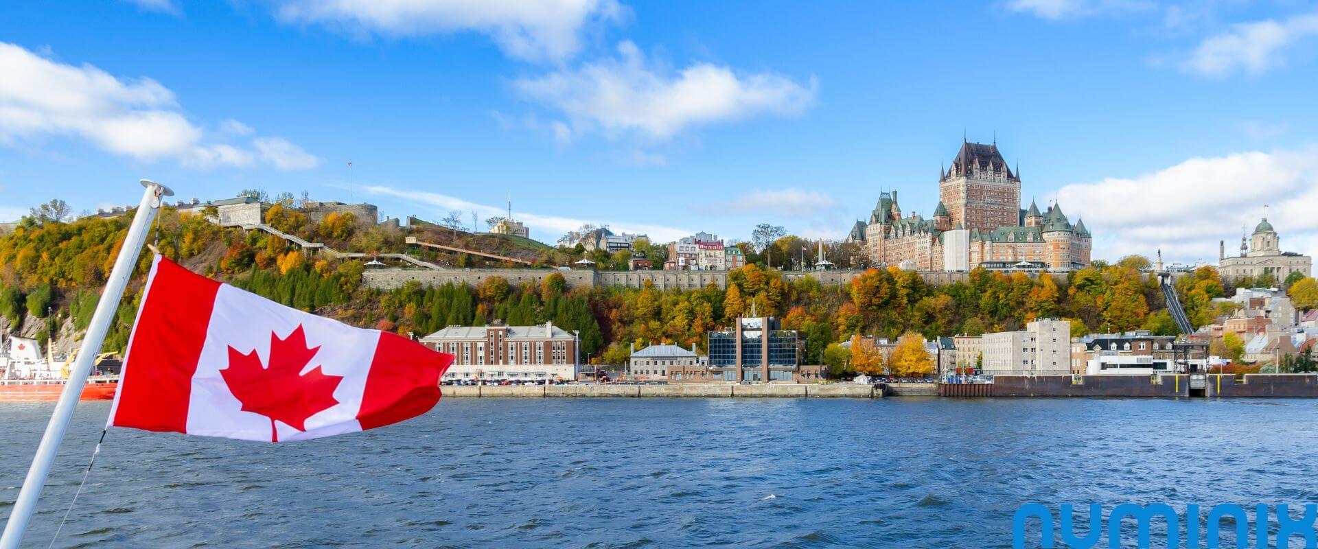 Gatineau, Quebec city skyline and downtown area